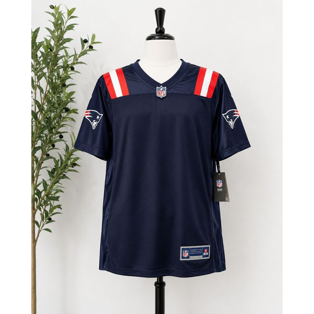 New England Patriots NFL Pro Line Fanatics Football Unnumbered Jersey Navy M NWT